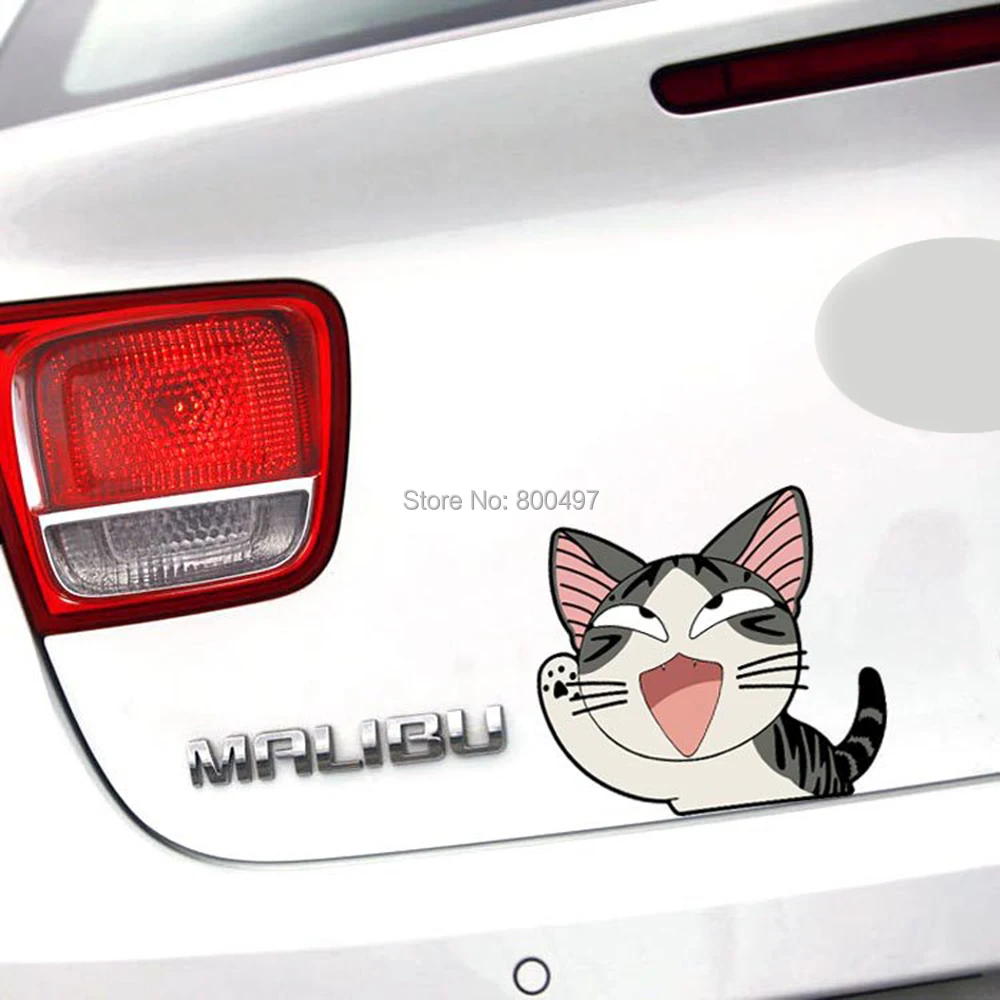 Новые стайлинга автомобилей Милая Кошка милый дом Чии или дома Скажите Привет