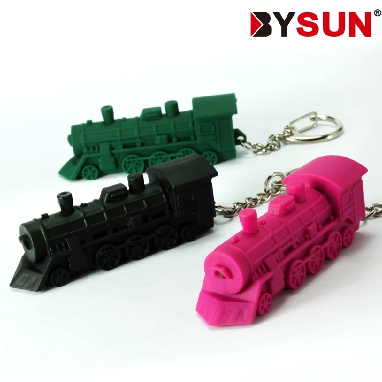 БЕСПЛАТНАЯ ДОСТАВКА через FEDEX 100 шт./лот Оптовая продажа 2014 Новейшие винтажные ключницы в форме фонарика с поездом на светодиодах и звуком.