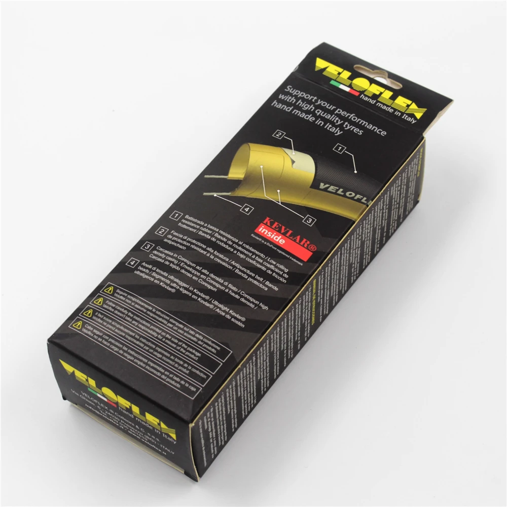 VELOFLEX мастер клинчер 700 X 25C черный/десен боковины Складные шины 1 пара