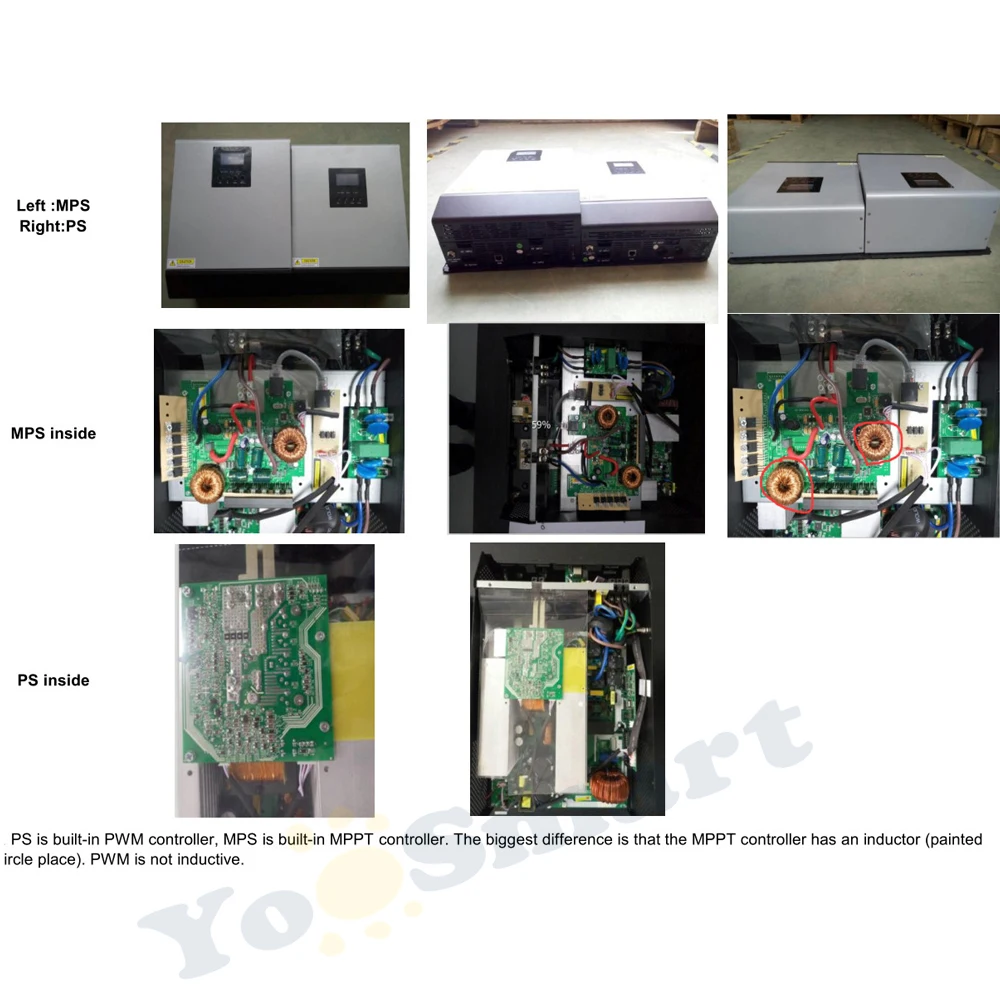 PowMr 3KVA солнечный инвертор 2400 Вт 24 В 220 В Гибридный Инвертор Чистая синусоида 25А MPPT контроллер солнечного зарядного устройства 30A AC