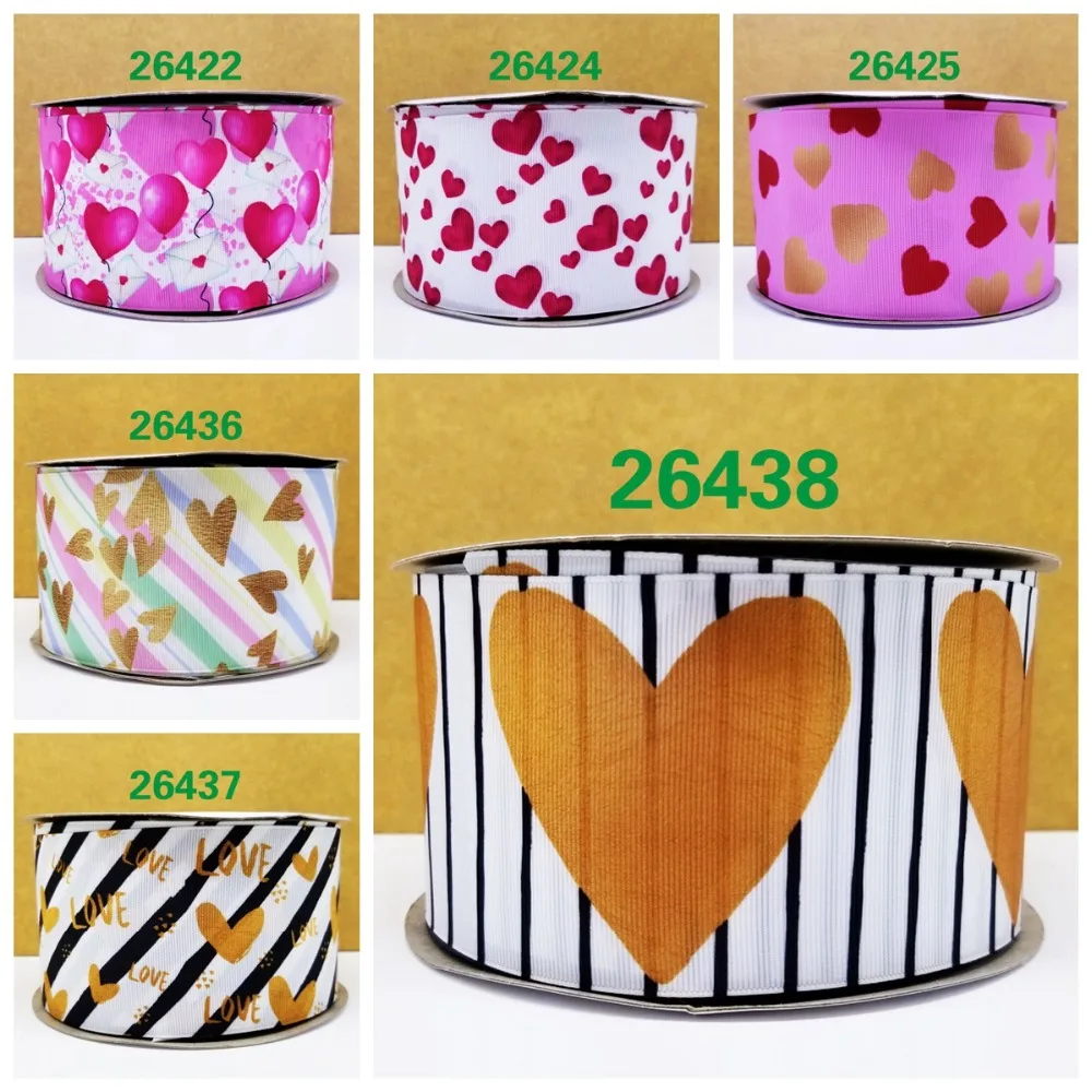 50 ярдов мультфильм напечатанный grosgrain ленты 26438
