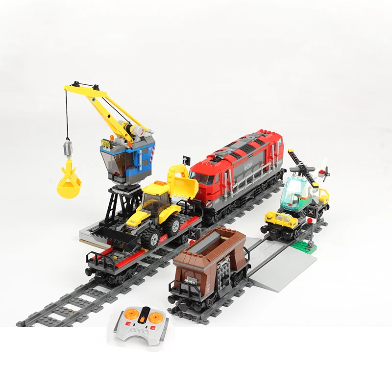 02009 02039 02010 город грузовой пассажирские Инженерная техника RC скорость электродвигателей железнодорожного вокзала 3677 60051 строительные блоки, кирпичные игрушки