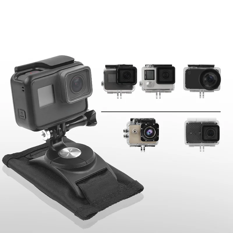 Shoulder Strap Backpack Mount Bracket Holder Stand for GoPro Hero 7 6 5 4 Session SJCAM EKEN Xiaomi yi Action Camera Accessories |