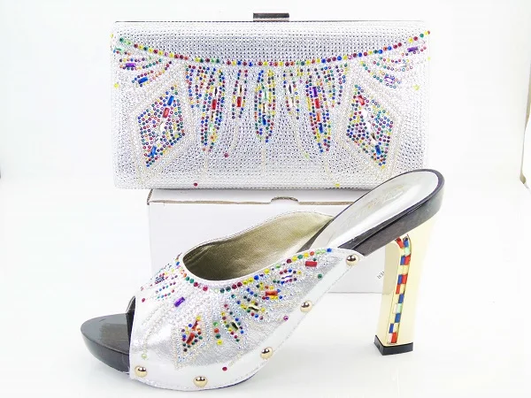 2015 Красивая Итальянская Обувь С Соответствующими Мешки Чтобы Соответствовать