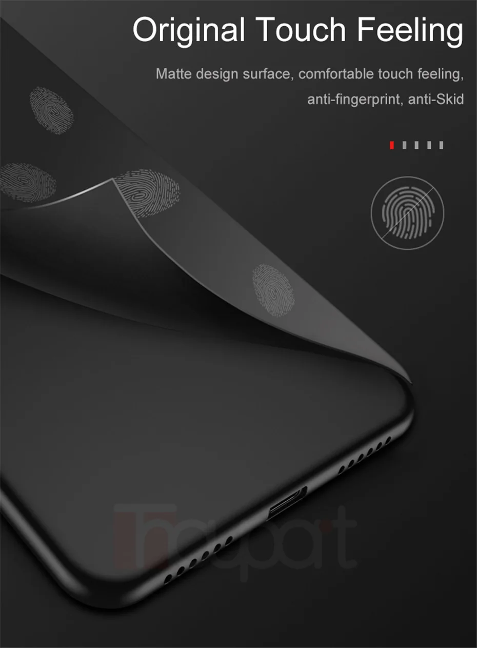 Матовый Силиконовый чехол Thouport для huawei Honor 8 Lite чехлы с кольцом-подставкой и