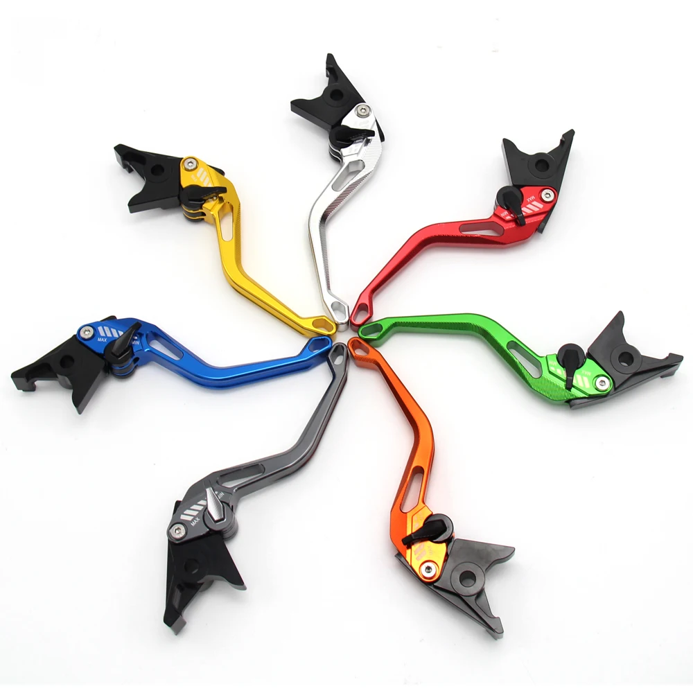 

New Motorcycle 5D CNC Aluminum Long lever Clutch Brake Levers Set For Yamaha XMAX X MAX 300 X-MAX 300 2017-2018