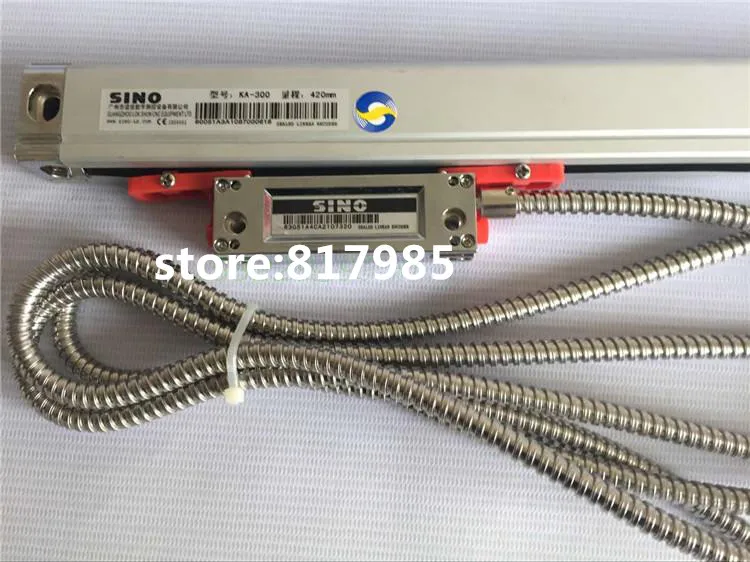SINO цифровой индикации металлический корпус DRO SDS6-3V+ 5 микрон линейный энкодер KA300 линейные весы
