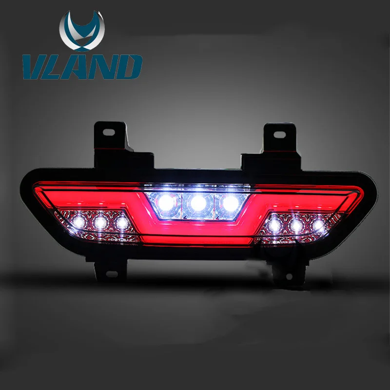 VLAND Автомобильный задний фонарь для Mustang светодиодный светильник 2015 2016 2017Mustang