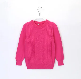 

Winter High Quality Cashmere Sweater for Girls Kids Pullover Sweater Warm Children Cardigan Boys Wool Sweater Jumper 100-170 cm