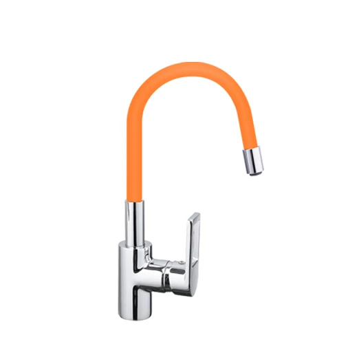 F4253W02 Frap смесители для кухни Новое поступление 7 Цветов Силикагель Мозе кухонный водопроводный кран Кухня Раковина кран воды смеситель посуда F4253 - Цвет: F4253W02