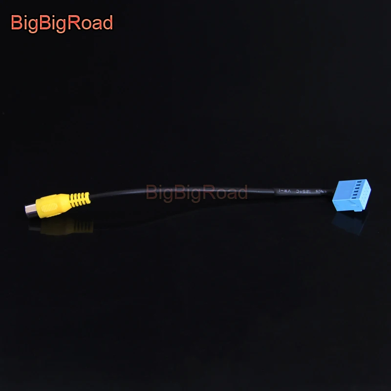Переходник BigBigRoad для камеры заднего вида Volkswagen Golf 7 Glof7 Touran L Passat B6 B8 Tiguan |