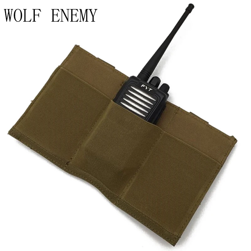 

New Portable Outdoor Hunting Quick Release Tactical Elastic Triple M4 Magazine Pistol Nylon Pouch Black/mud/army