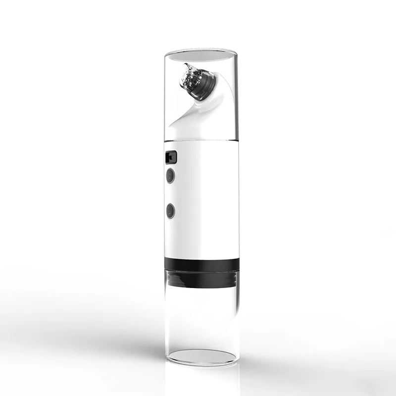 White Угрей вакуумный аппарат для очистки пор вода цикл новая технология USB электрическая кожа Глубокая чистка увлажняющий акне бородавка устройство для удаления прыщей - Цвет: White