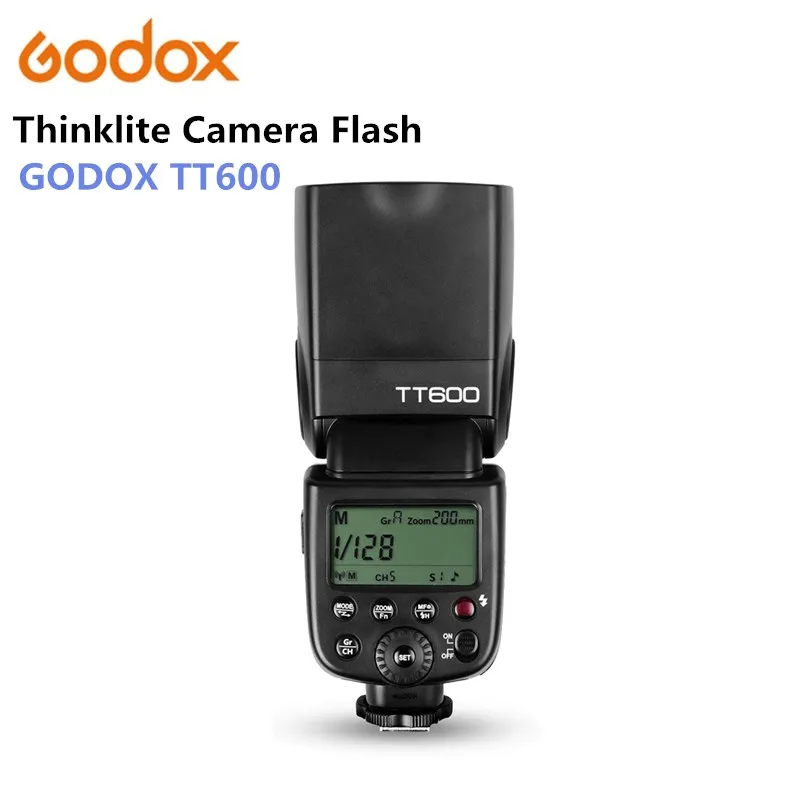 Godox TT600 2.4g беспроводное устройство GN60 мастер/Slave Камера Вспышка Speedlite для