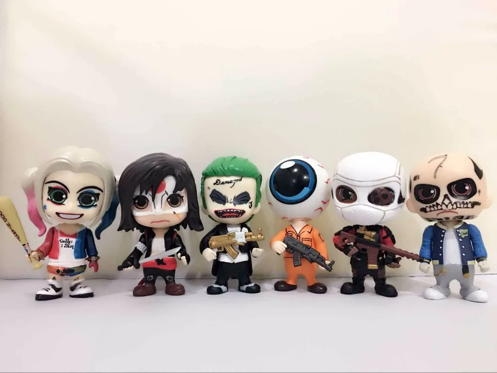 J. топленое масло отряд самоубийц Джокер Харли Квинн Дэдшот Катана глазного