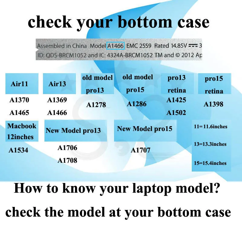 Радиатор A1369 для Macbook Air 13 дюймов 2010 2011 лет радиатор|ЖК-экран ноутбуков| |