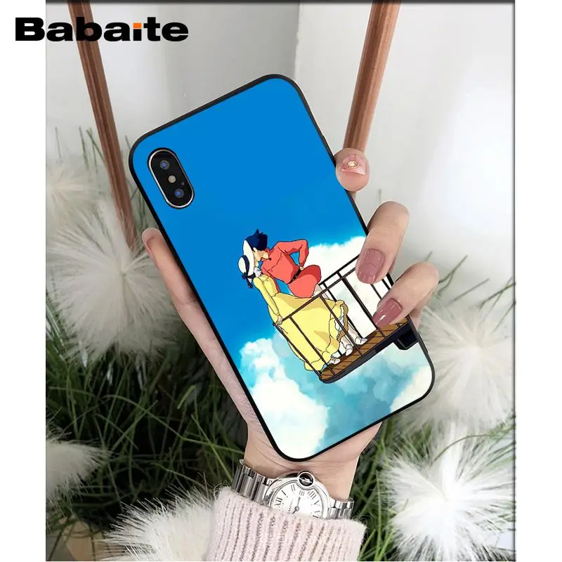 Babaite Хоула Ходячий замок красочные милые аксессуары для телефона чехол Apple iPhone 8 7 6