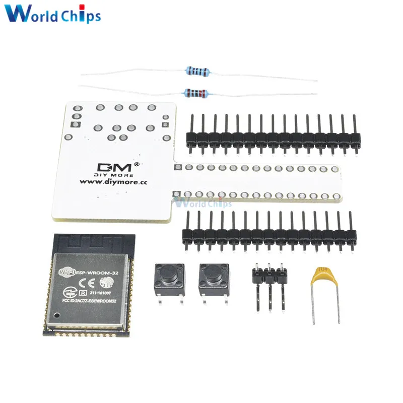 ESP 32 ESP32 WROOM Rev1 Wi Fi модуль беспроводной Bluetooth макетный комплект макетная плата DIY