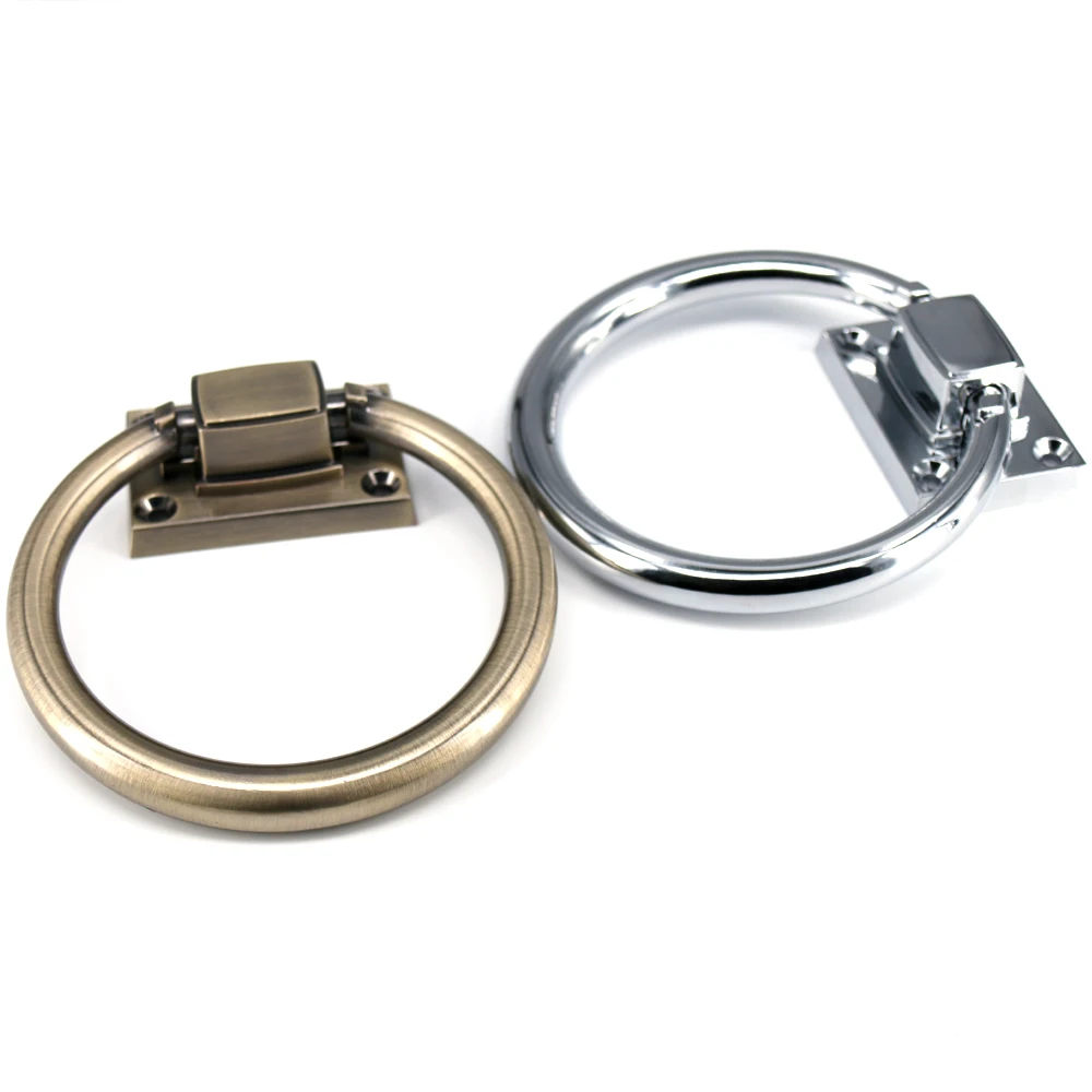 

1x Fashion Large rings furniture drop handles wooden door, wooden chair sofas pull