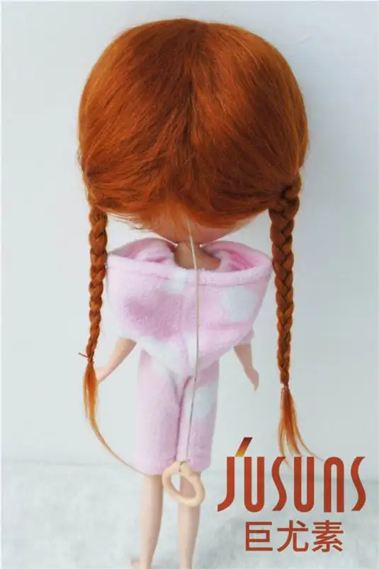 Парик JD018 из мохера диаметром 10-11 дюймов красивая кукла Ana с двумя косами модные