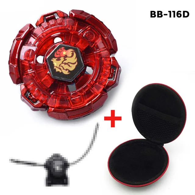 BB116D With case Spin Tops Burst Toys Fusion 4D Launcher спиннинг Топ Набор сплав боевой гироскоп детская игра подарок игрушки для детей# E - Цвет: BB116D With case