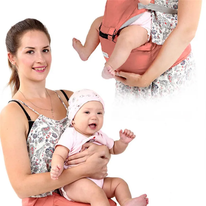 Регулируемая переноска для детей, дышащие детские ремни для переноски, хлопковые поясные табуреты для новорожденных, переносные детские поясные табуреты