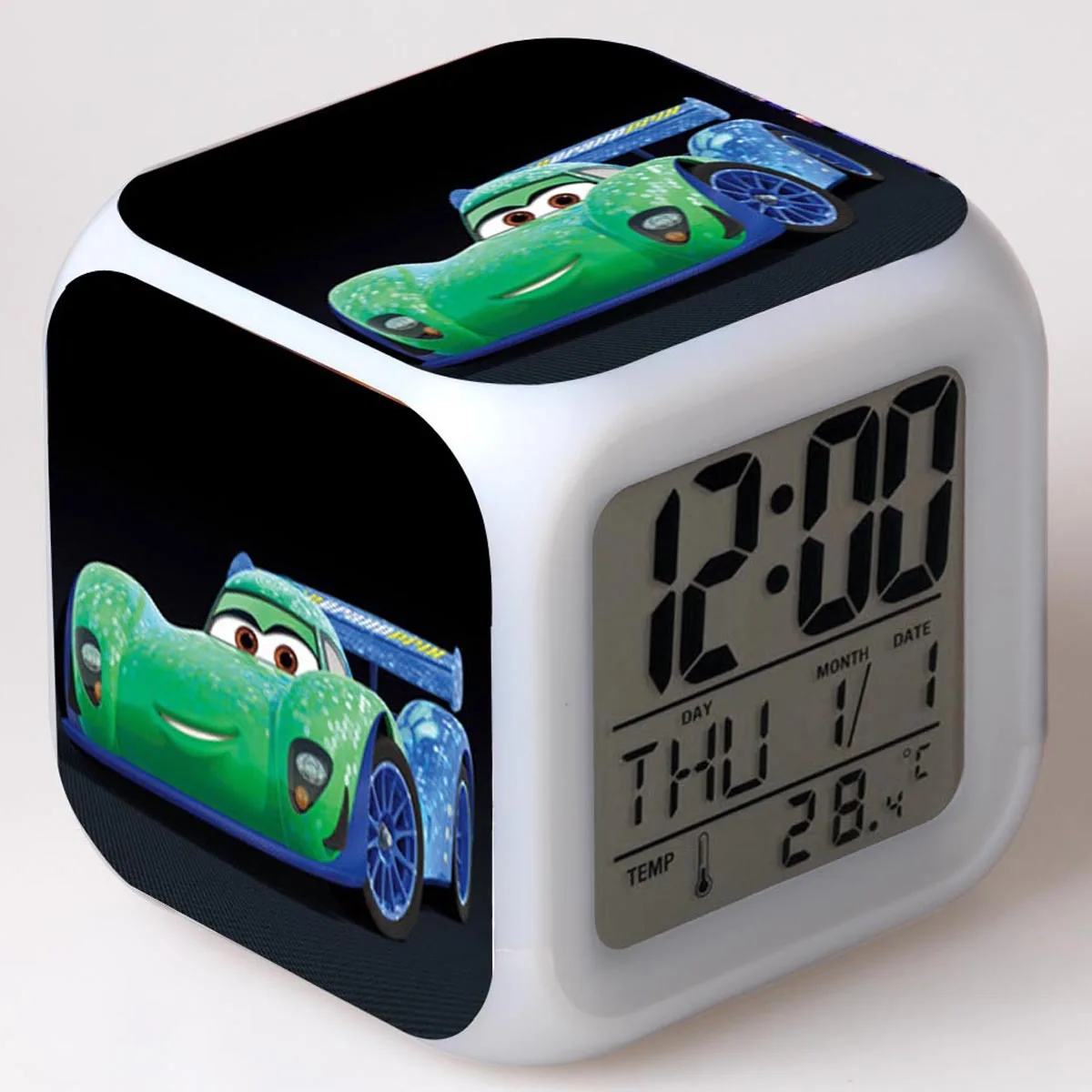 19 Детский будильник, игрушка, Led, Reloj Despertador, цифровые часы, Электронный светильник для пробуждения, Настольный светильник, Reveil Wekker - Цвет: 19