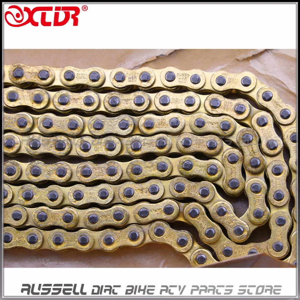 Цепь привода Золотого кольца 428 136L для Yamaha YZ 80/85 TDR 80/125 TTR 90/110/125 DT 125/200 XT250X STR125