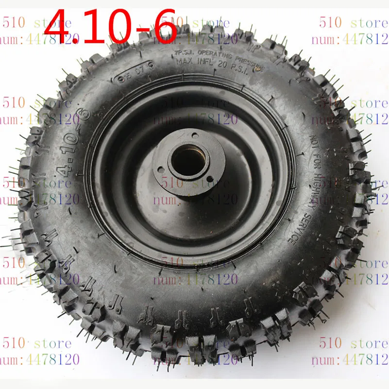 GOOD QUALITY 4.10-6 /3.50-6 tyre ATV Quad Go Kart 47cc 49cc Chunky 4.10-6Tire inner tube Fit All Models | Автомобили и мотоциклы