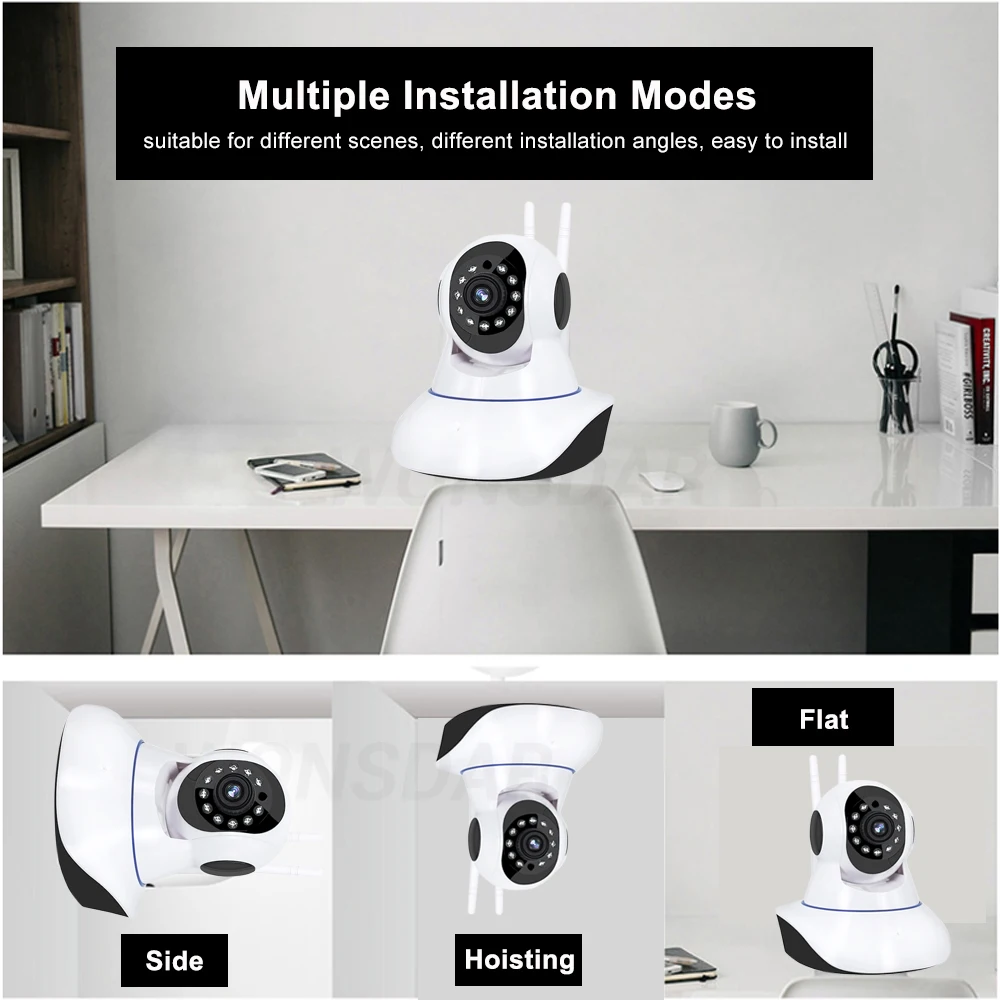 Wonsdar Yoosee, беспроводная ip-камера 1080P 720 P, Домашняя безопасность, для помещений, двухстороннее аудио, панорамирование, наклон, CCTV, WiFi камера, детский монитор, видео