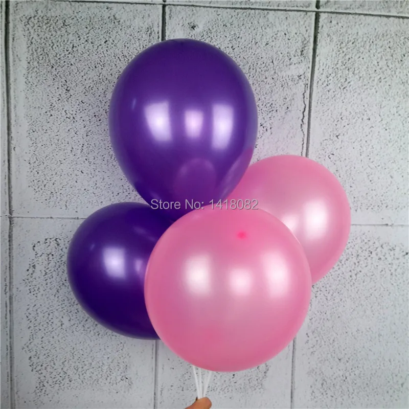100 шт./партия латексные гелиевые шары 12 дюймов 2 8 г | Шарики и аксессуары