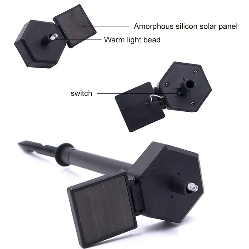 Angel Design водонепроницаемый Солнечный свет открытый сад солнечная лампа фонарь