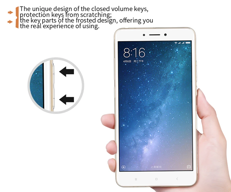 1 PCS Nillkin Nature TPU Case мобильный телефон ТПУ protective для Xiaomi mxa 2 |