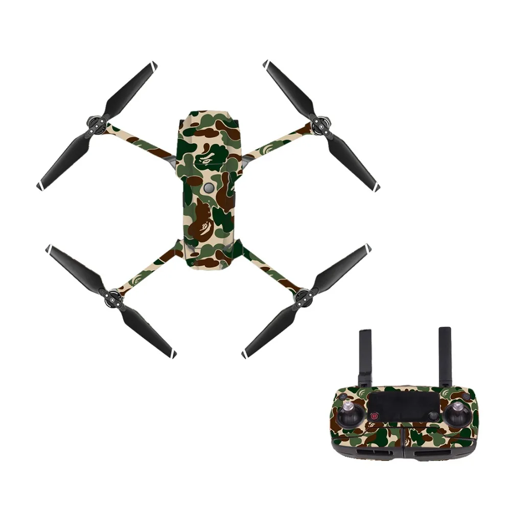 Мстители DJI Mavic Pro наклейка на кожу виниловая набор пульта дистанционного
