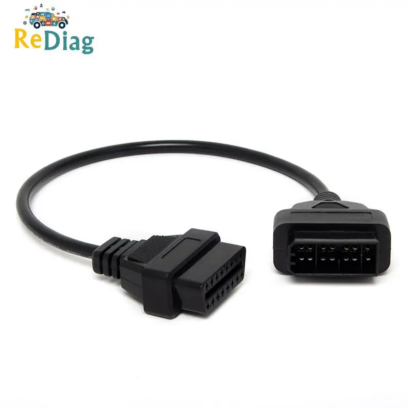 OBD OBDII DLC свинцовый удлинитель кабеля для Nissan 14Pin к OBD2 16 контактный гнездовой