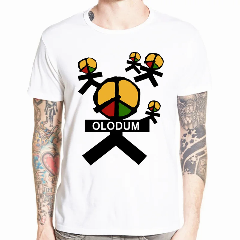 Мужская и женская футболка с принтом в стиле ретро антивар Майкл Джексон MJ OLODUM