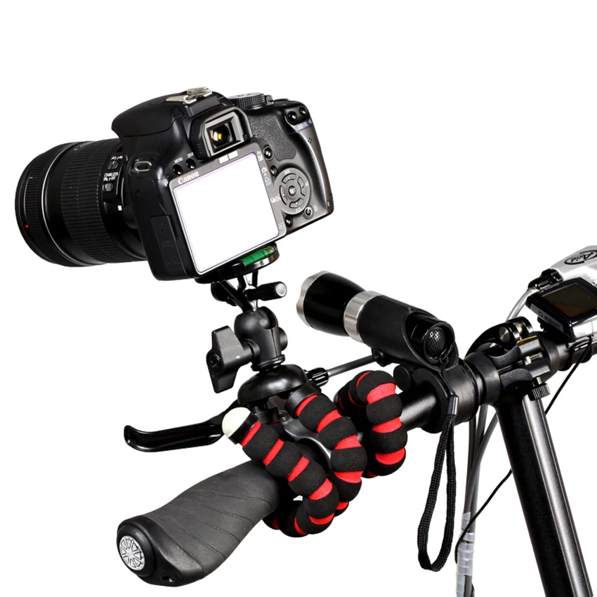 Легкий Мини Гибкий штатив с держателем для телефона Портативный Octopus смартфонов