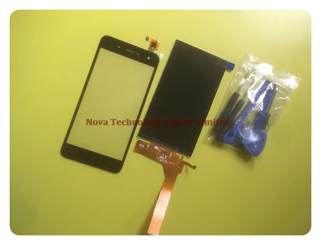 

Wyieno 100% Tested For BQ 5057 BQ5057 BQS5057 Strike 2 LCD Display Screen + Touch Screen Digitizer Sensor Panel
