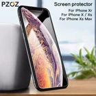 Закаленное стекло PZOZ для iphone SE 2020 11 Pro X XS Max XR 8 7 6 6s Plus, полноэкранная защитная пленка, Защитное стекло для телефона