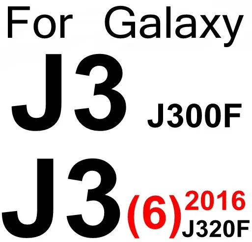 j3 and j3 2016 С уровнем твердости 9H закаленное Стекло на samsung Galaxy A3 A5 A7 Экран протектор для samsung A5 A3 A7 j3 j320 j5 j510 защитная пленка - Цвет: j3 and j3 2016