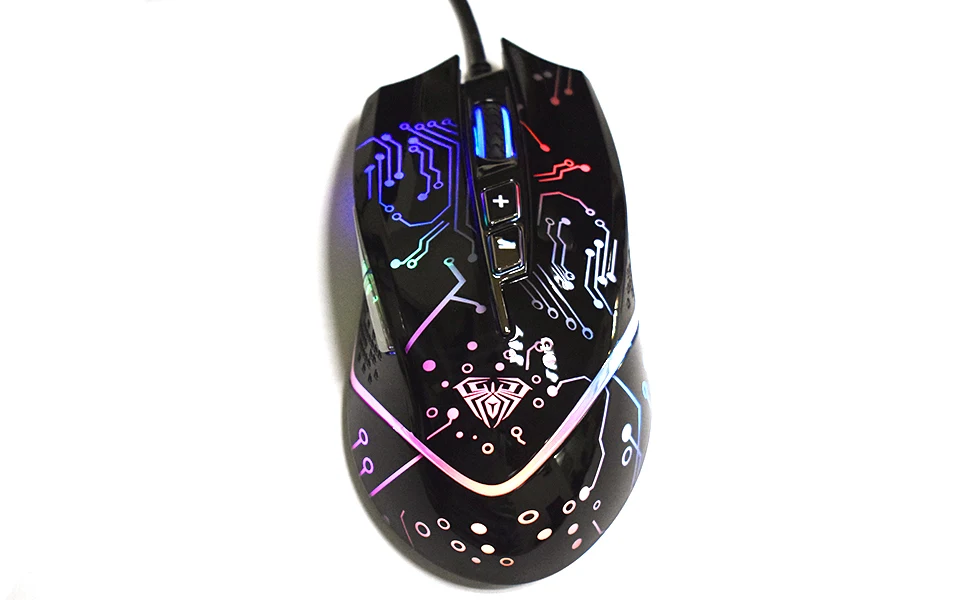 AULA игровая мышь USB Проводная RGB эргономичная dpi 5000 регулируемая для ноутбука настольного ПК компьютера аксессуары геймерская мышь# SI9010