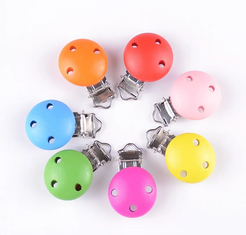 Металлические подтяжки для штанов зажимы пустышки с пластиковым деревом