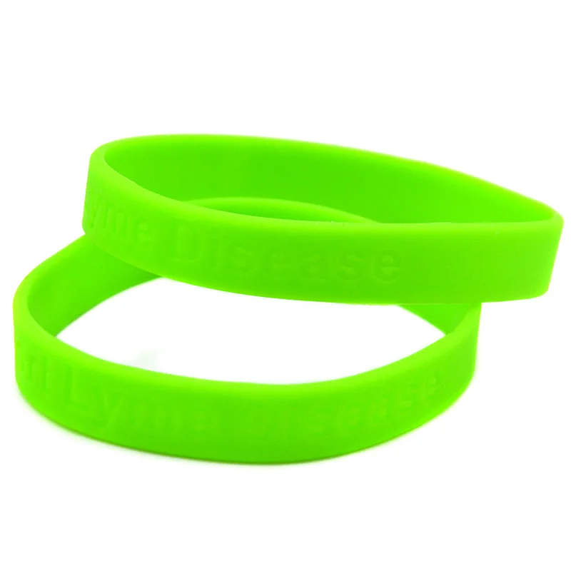 

OneBandaHouse Custom Design Debossed Logo Silicone Wristband