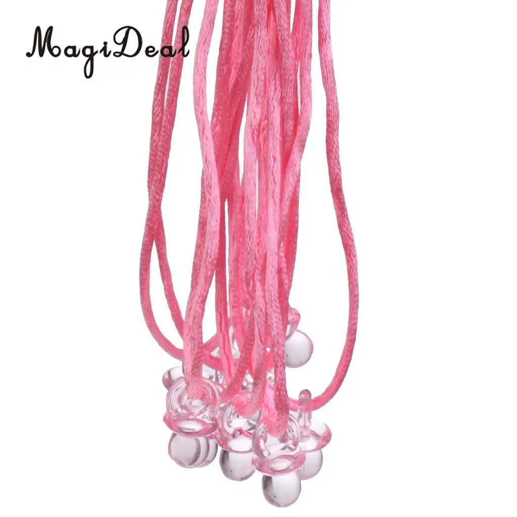 10 шт Мини новизна соски ожерелья игра призы подарки детский душ сувениры|favors