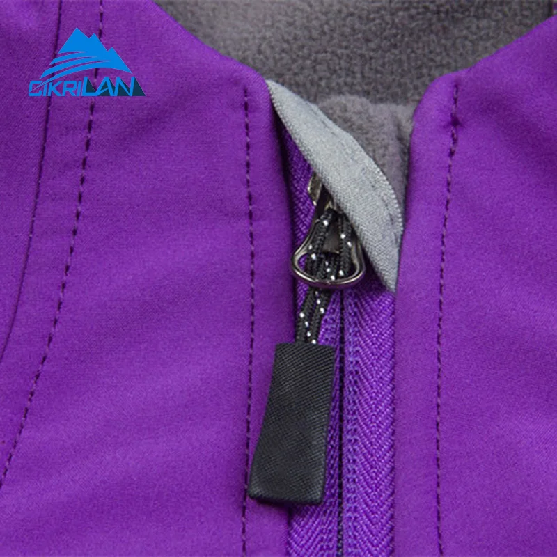 2017 пеший Туризм Кемпинг Chaqueta Mujer открытый бренд Cikrilan Windstopper Спорт флисовая куртка