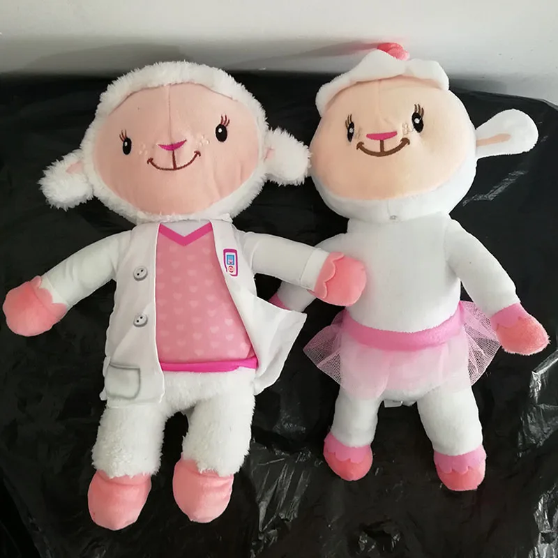 30 см Doc McStuffins Lambie овечка милая плюшевая игрушка мягкие животные Спящая кукла