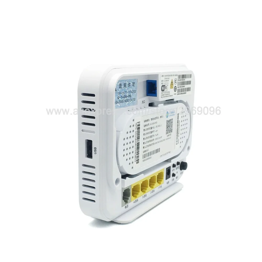 G-140W-MD GPON ONU ONT HGU режим маршрутизатора 1GE+ 3FE+ 1Tel+ Wifi+ USB такая же Функция как HG8546M HG8346M HG8245H GPON ONU