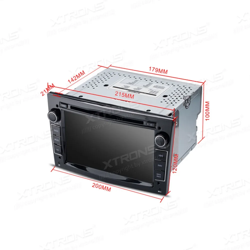 XTRONS 7 дюймов 2 din автомобильный DVD плеер руль GPS навигации для OPEL / VAUXHALL Vectra 2005 2006 2007