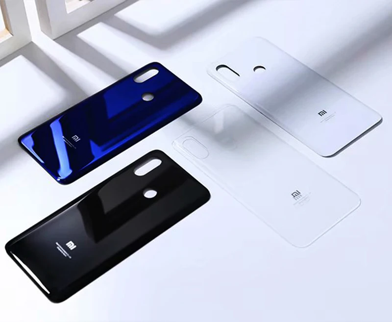Xiaomi mi 8 mi 8 чехол для телефона задняя крышка батареи 3D стекло Задняя Дверь Корпус чехол Замена для xiaomi mi 8 Защитная крышка