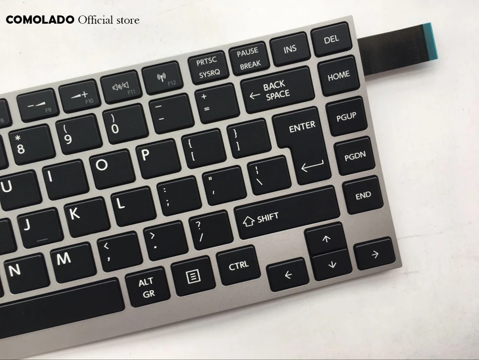 Клавиатура с английской раскладкой для ноутбука Toshiba Satellite W30 W30DT W30T W35 W35DT